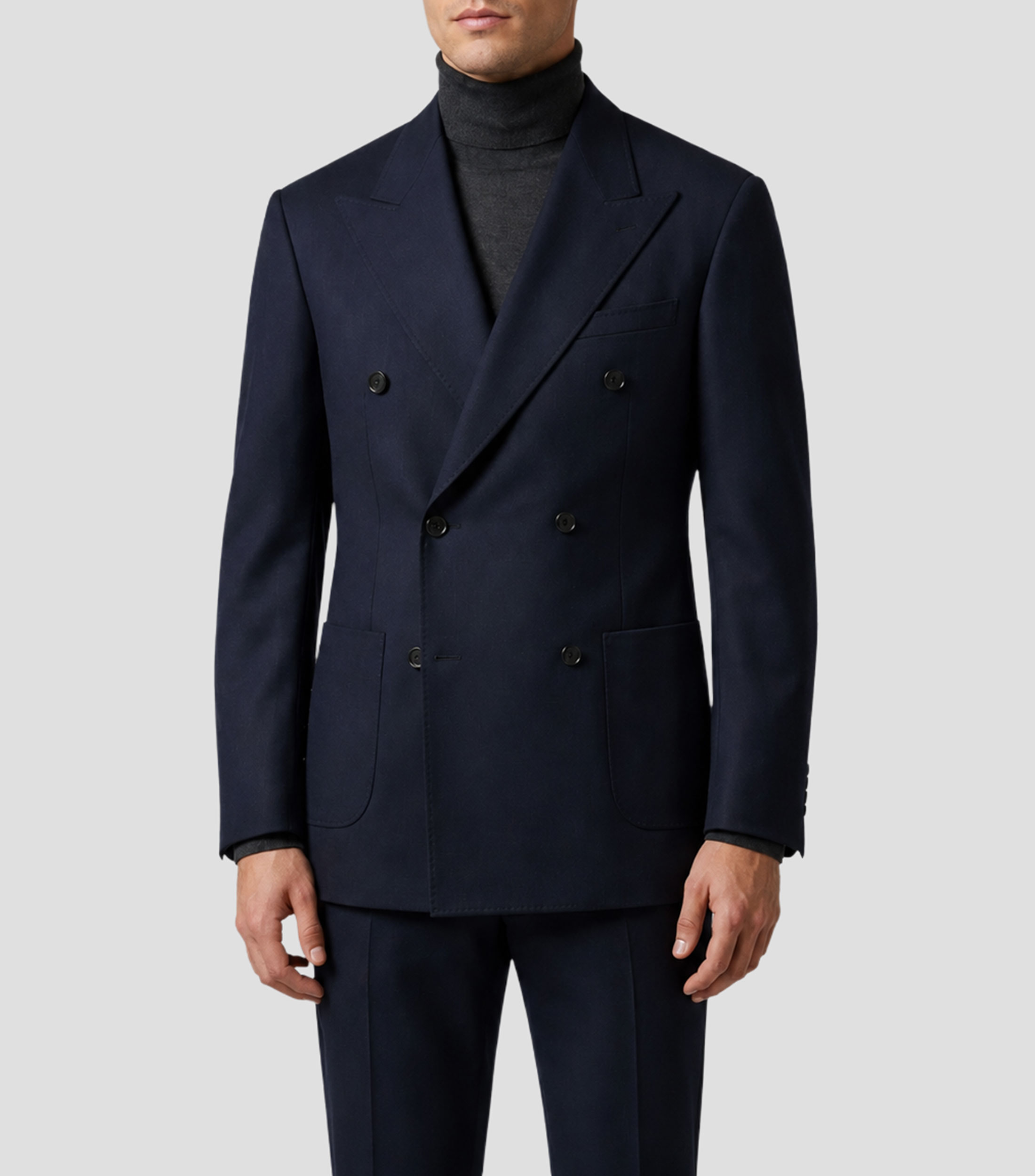Saco liso Hombre